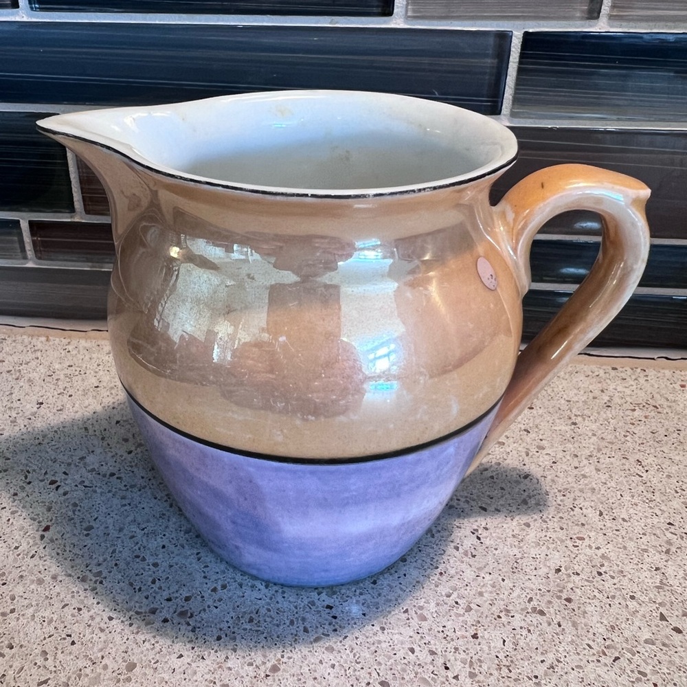 Czechoslovakia mid century ceramic porcelain creamer